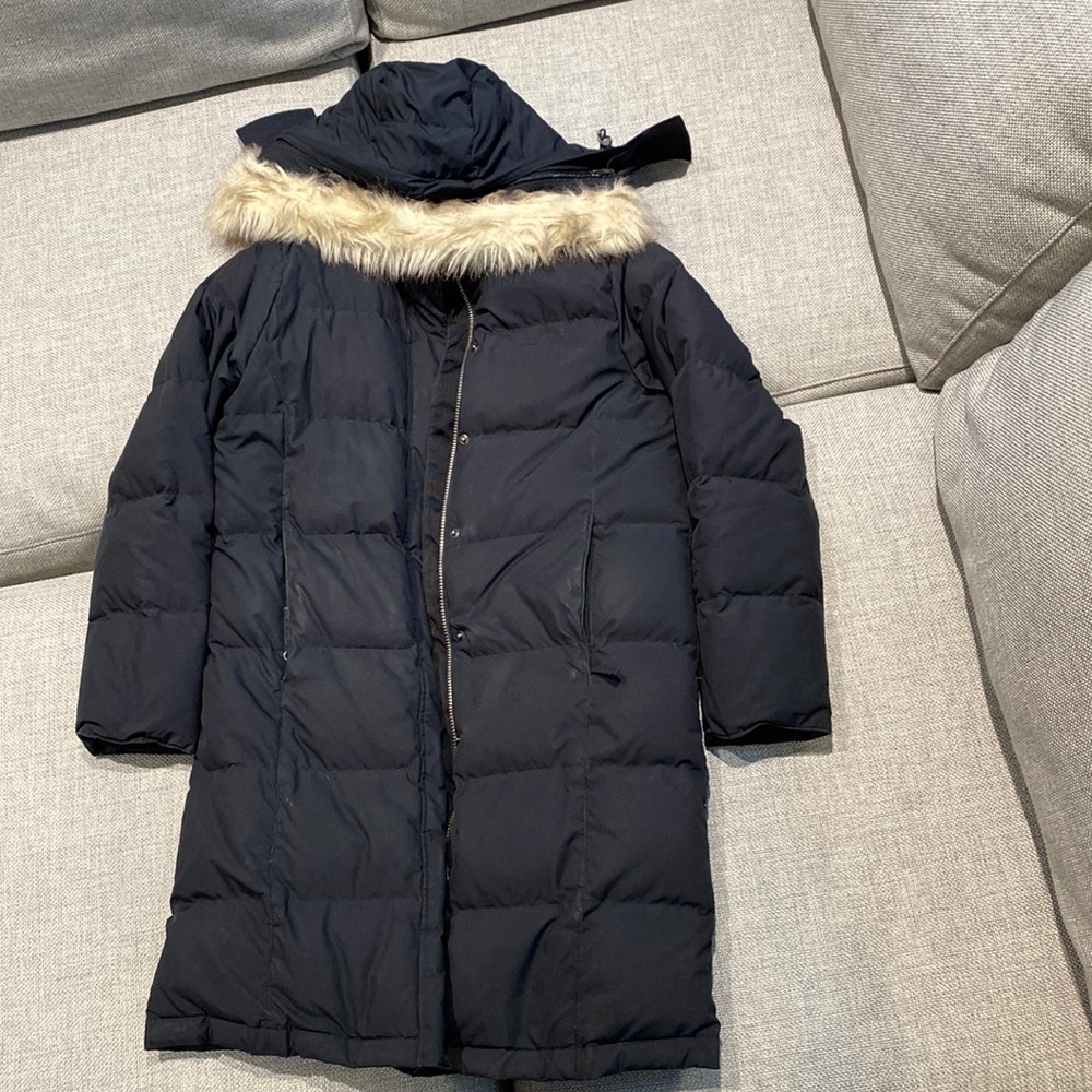 LL Bean Women's Ultrawarm Coat, Three Quarter Length - black size small